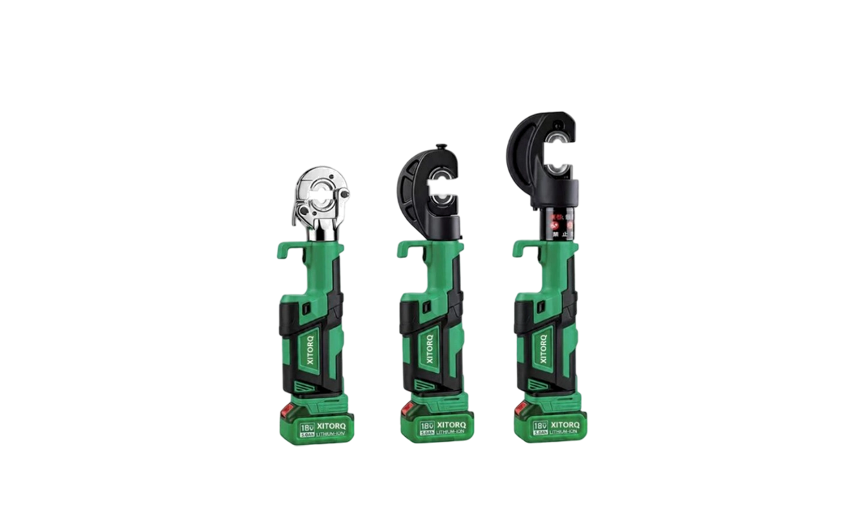 Dụng cụ uốn thủy lực Lithium-Ion 18V — Lực 60-120kN, dành cho đầu cuối cáp Cu/Al 10-400mm²