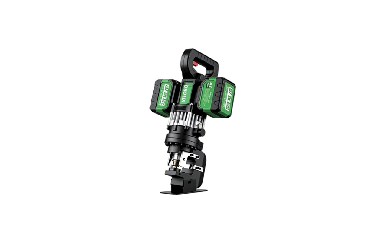 Máy đục lỗ lithium-Ion 21V (Thép kênh mở rộng) — Lực 80kN, Phạm vi đục lỗ φ6-φ20mm