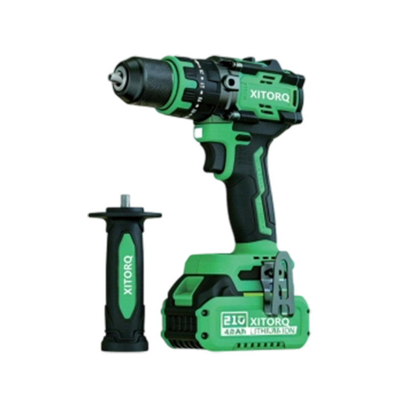 Máy khoan/bộ điều khiển búa không chổi than Lithium-Ion XJ.608 21V — Mô-men xoắn 100N·m, Kiểm soát chống giật ngược Máy khoan/bộ điều khiển búa không chổi than Lithium-Ion XJ.608 21V — Mô-men xoắn 100N·m, Kiểm soát chống giật ngược