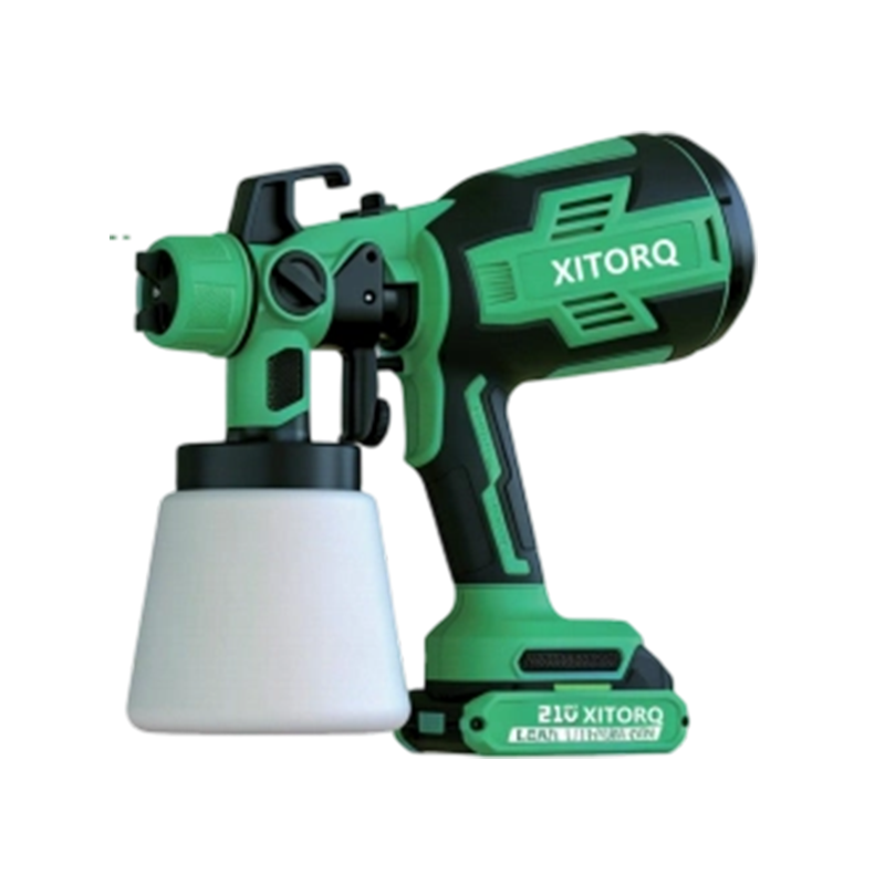 Súng phun không dây Lithium-Ion 21V (Mẫu máy bay nhỏ) - Nguyên tử hóa áp suất cao, không cần máy nén Súng phun không dây Lithium-Ion 21V (Mẫu máy bay nhỏ) - Nguyên tử hóa áp suất cao, không cần máy nén